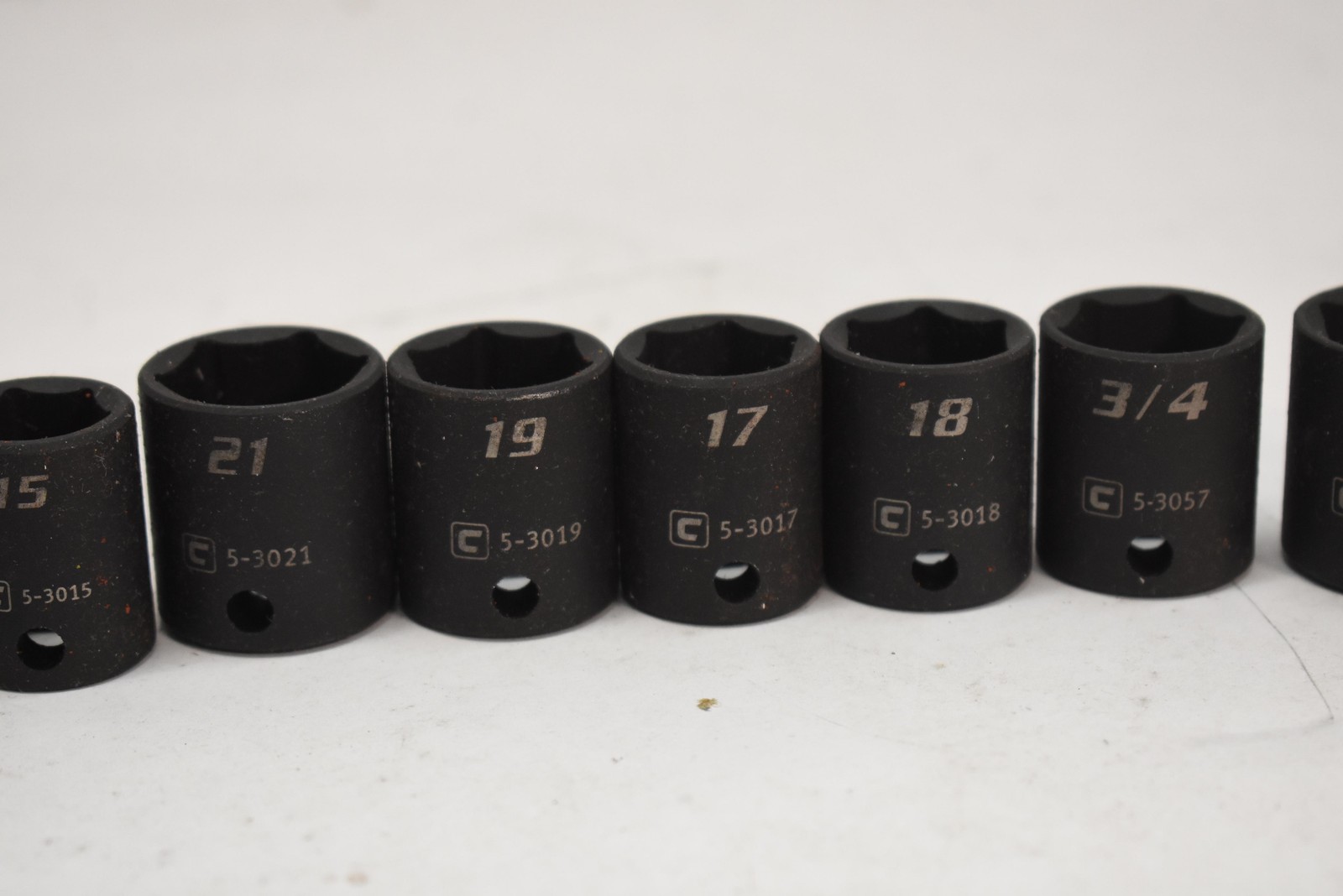 Capri 13pc 1/2in Drive 6-Point Impact Socket Set Metric 14-22mm SAE 11/16-1in