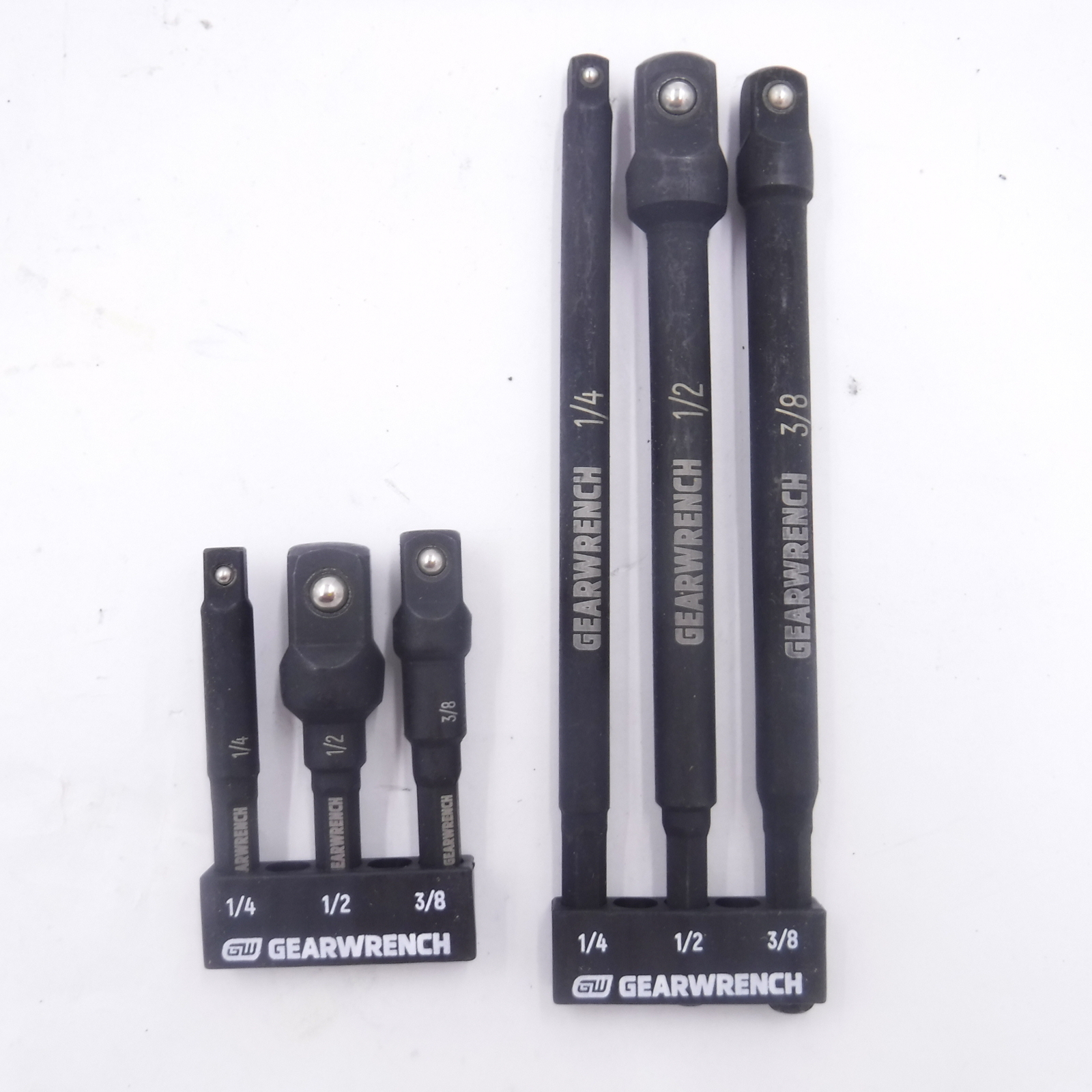 Gearwrench 6pc 1/4″ Hex Quick Change Socket Adapter Set 1/4, 3/8, 1/2 84971A-02