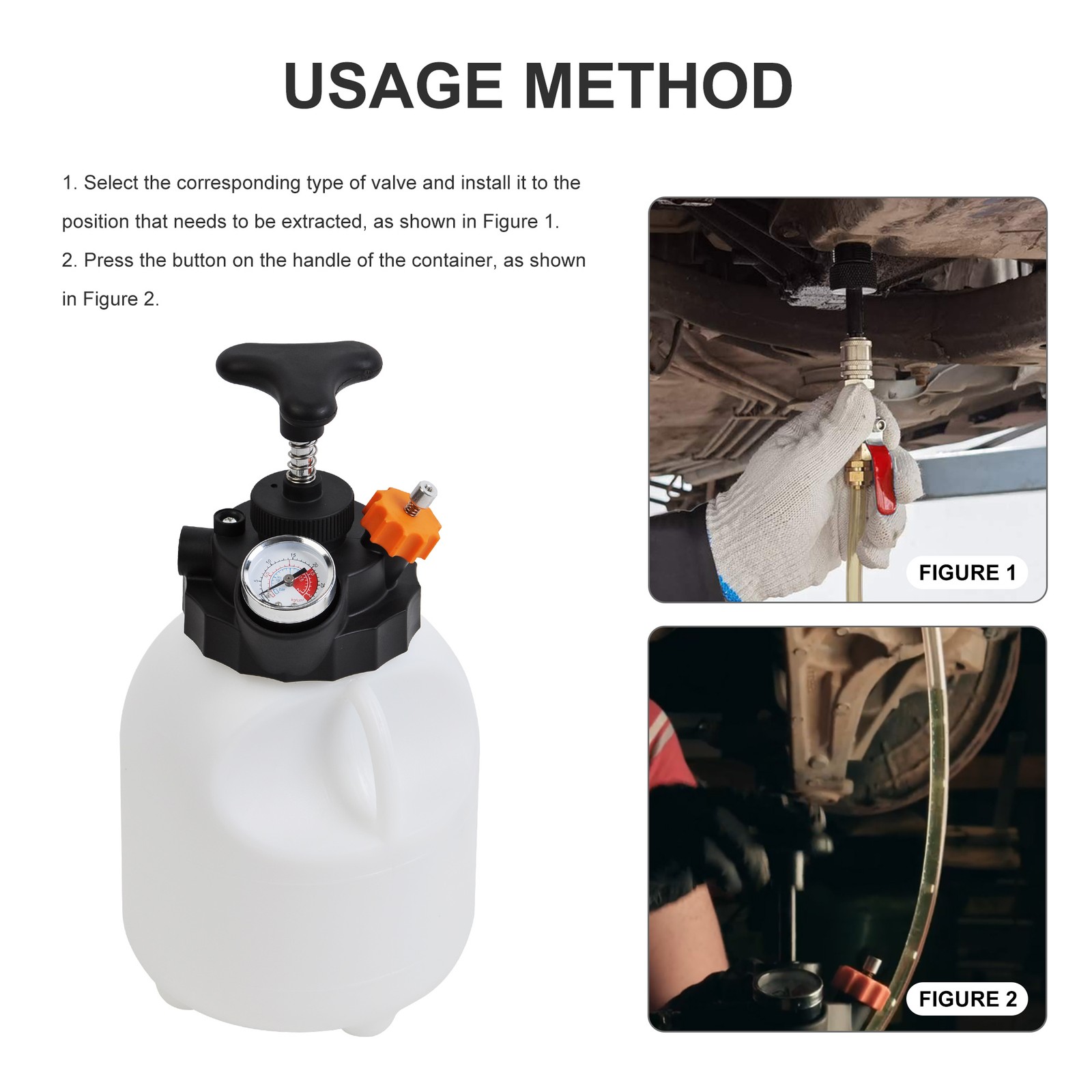 3L Manual ATF ABN Filler System Transmission Fluid Pump Dispensing w/ Adapters