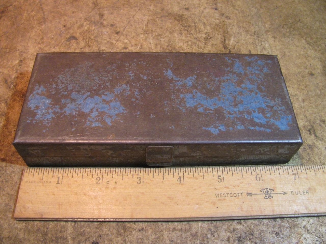 Vintage Action 1/4″ Drive Socket Metal Case Ratchet Breaker Bar Sockets