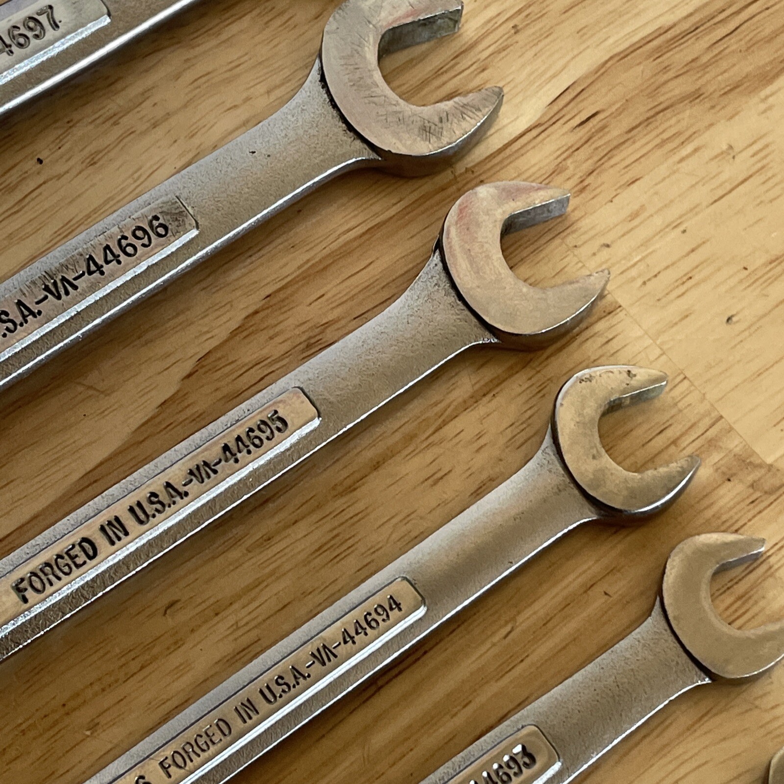 Craftsman SAE Combination Wrench Set 5/16- 3/4″ All VA Series Wrenches 10pc USA
