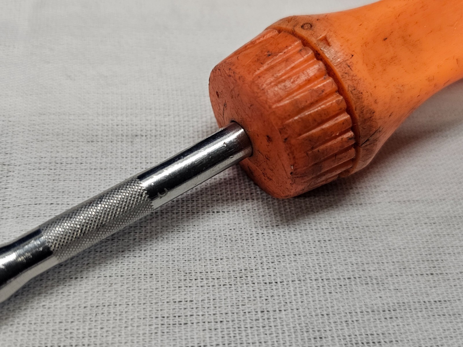 Snap-on SSDMR4B Ratcheting Screwdriver Ratchet Bit Driver Orange