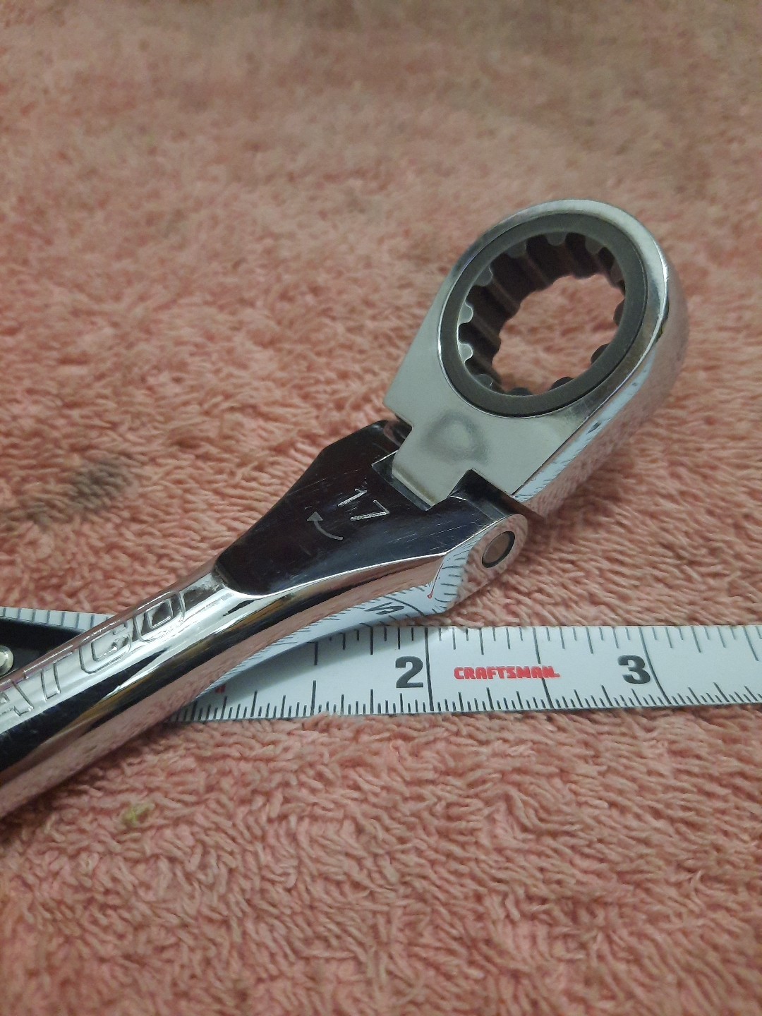 Matco Tools 17 Mm Flex Head Ratchet Wrench