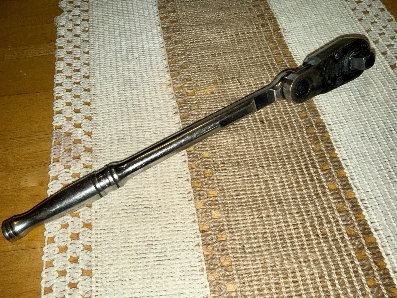 Snap On F80MP 3/8″ Drive Multi Position Ratchet Chrome Handle USA