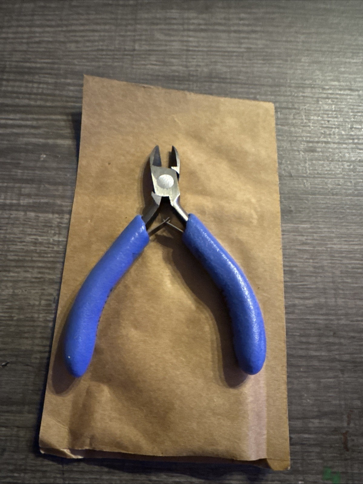 NOS Armstrong Tool USA Mini Blue CUSHION Diagonal Cutters Pliers ESD Safe 67-612