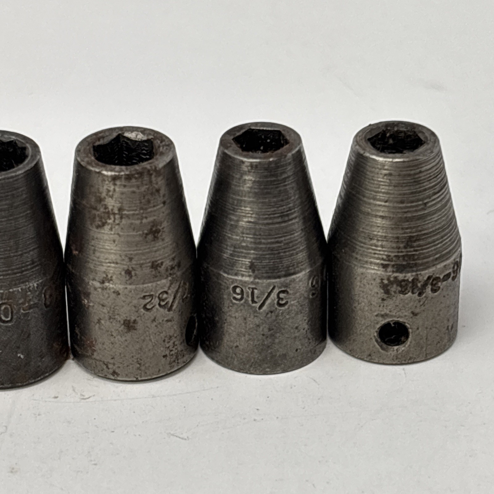 Apex USA 1/4″ drive SAE Impact Socket Set See Desc