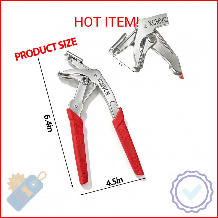 Car Clip Pliers, Spring-Loaded Panel Clip Removal Pliers Tool, Professional Auto