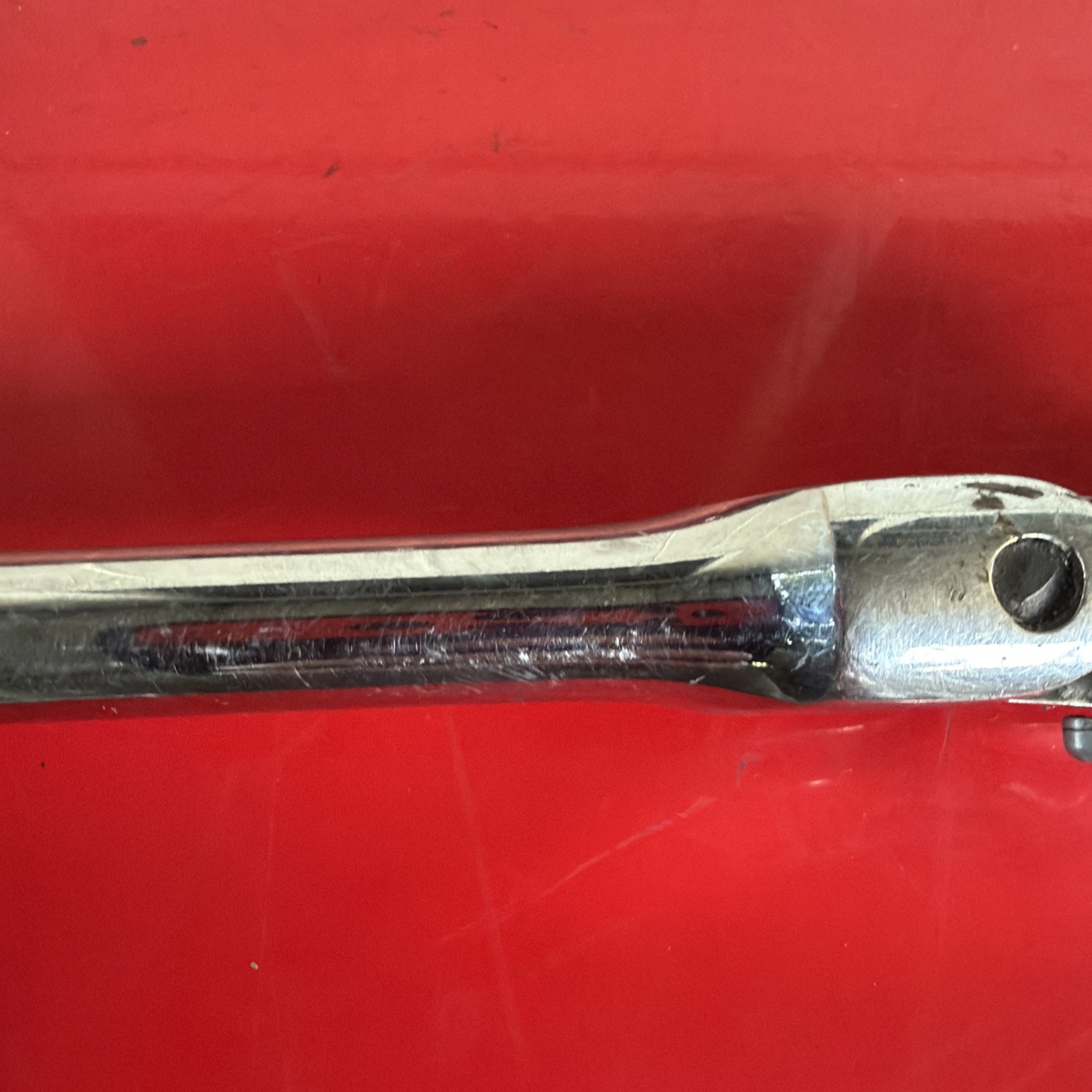 ICON 1/2 in. Drive Professional Long-Reach Flex-Head Ratchet with Comfort Grip