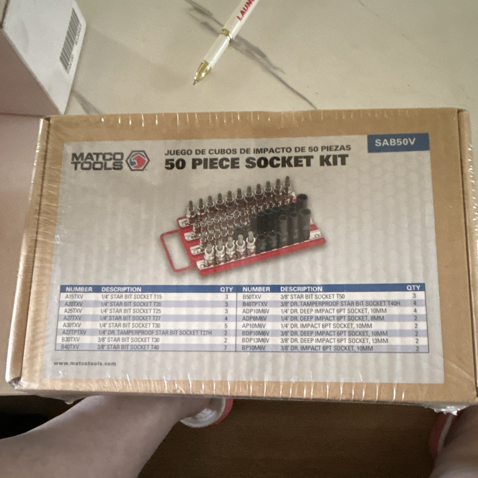50 Piece Socket Set