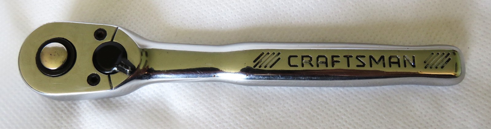 Craftsman 1/4″ 72 Tooth Ratchet – Quick Release – Polished Chrome CMMT81747