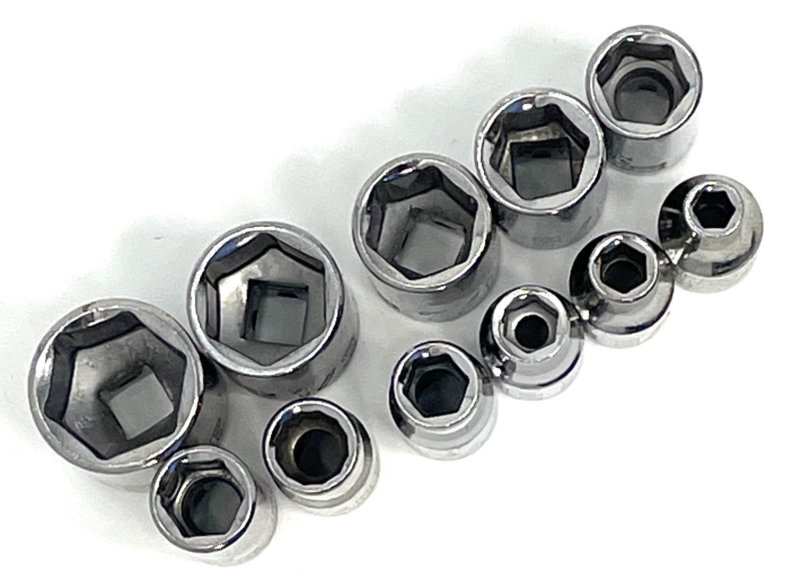 CRAFTSMAN 1/4” 6 Point Shallow Socket Set Standard SAE 11 Pieces