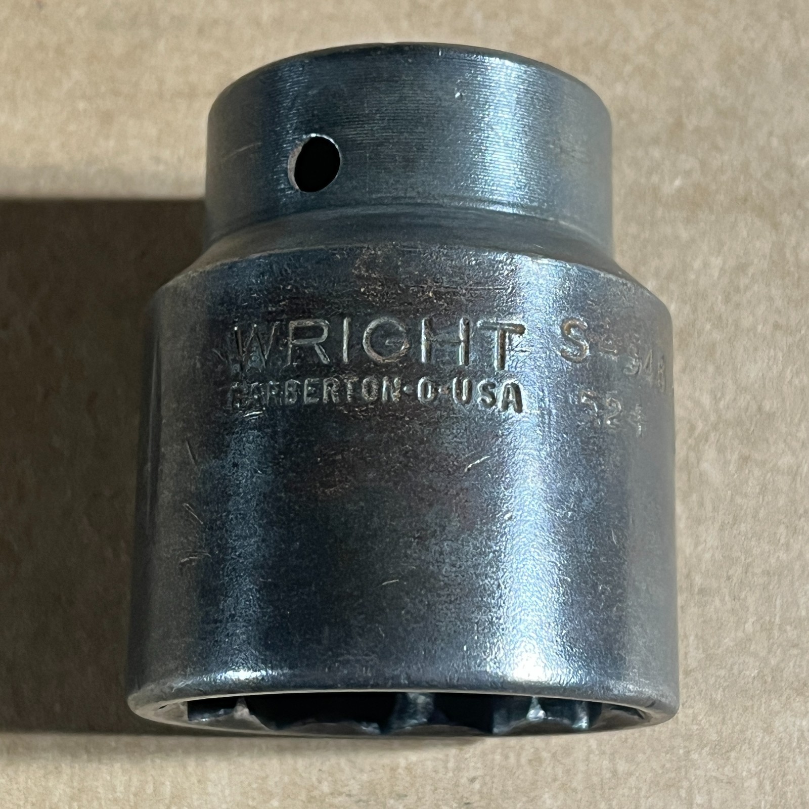 Wright 3/4″ Drive 1-1/2″ Socket S-348 Industrial Finish 12 pt