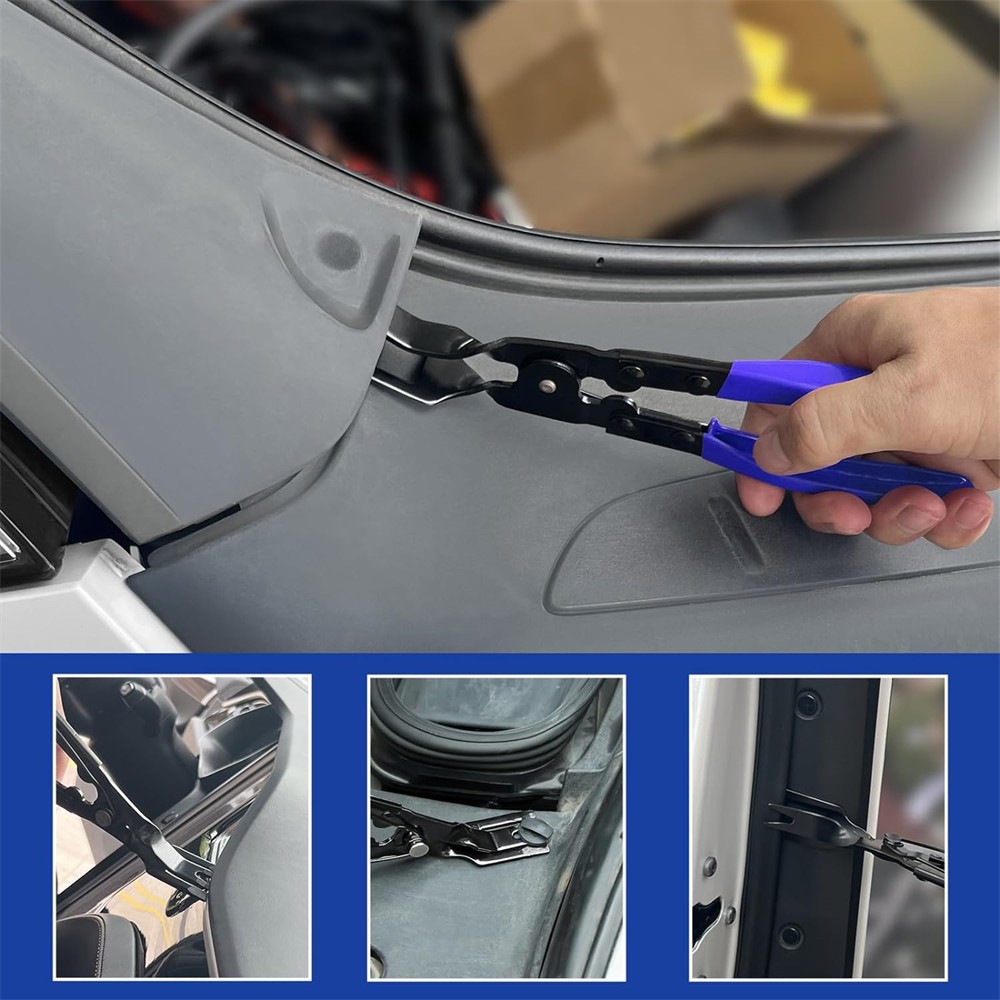 Car Trim Clip Removal Pliers Headlight Dashboard Panel Upholstery Remover Plier