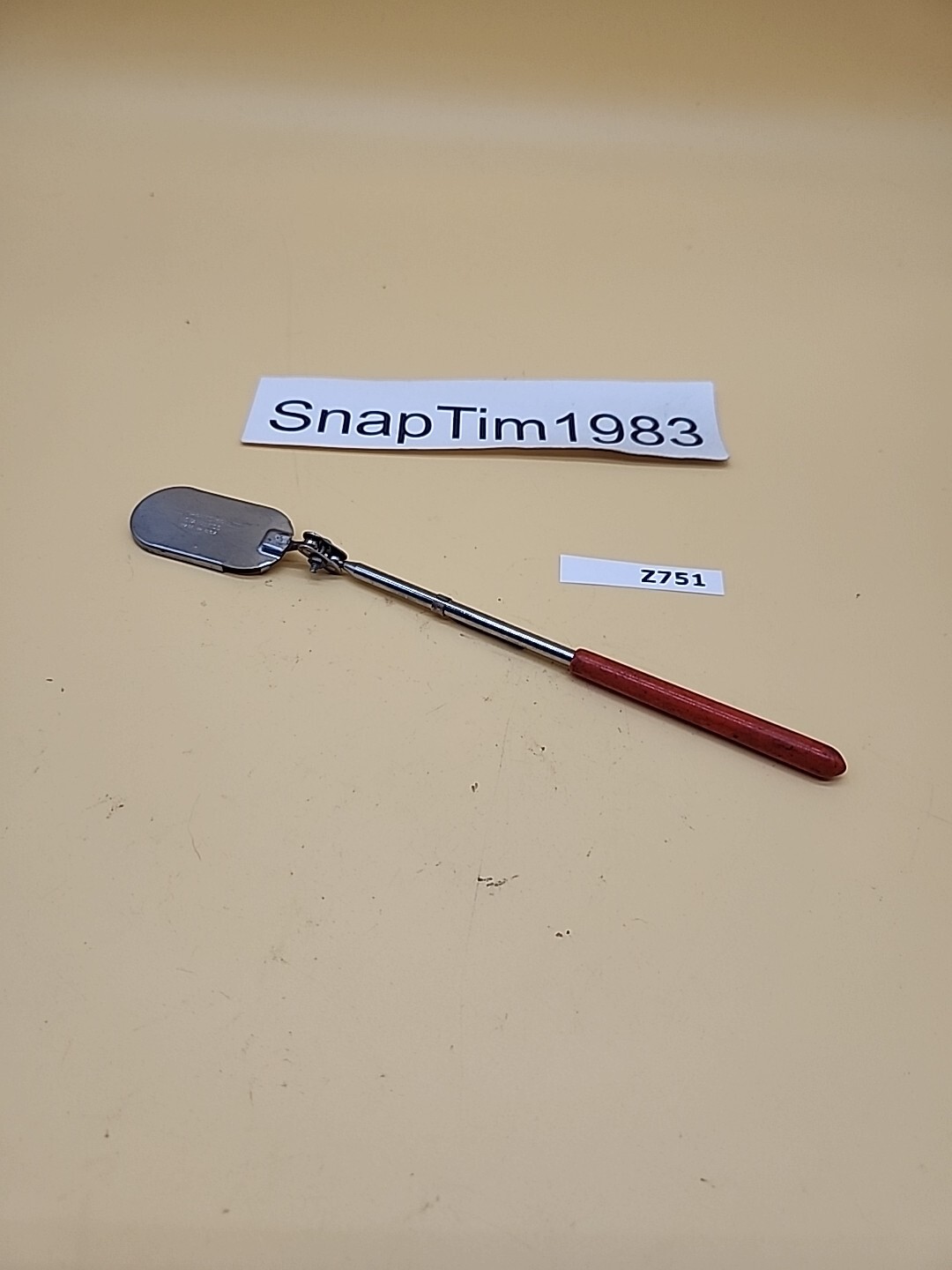 Craftsman Stainless Inspection Mirror Pocket Tool USA