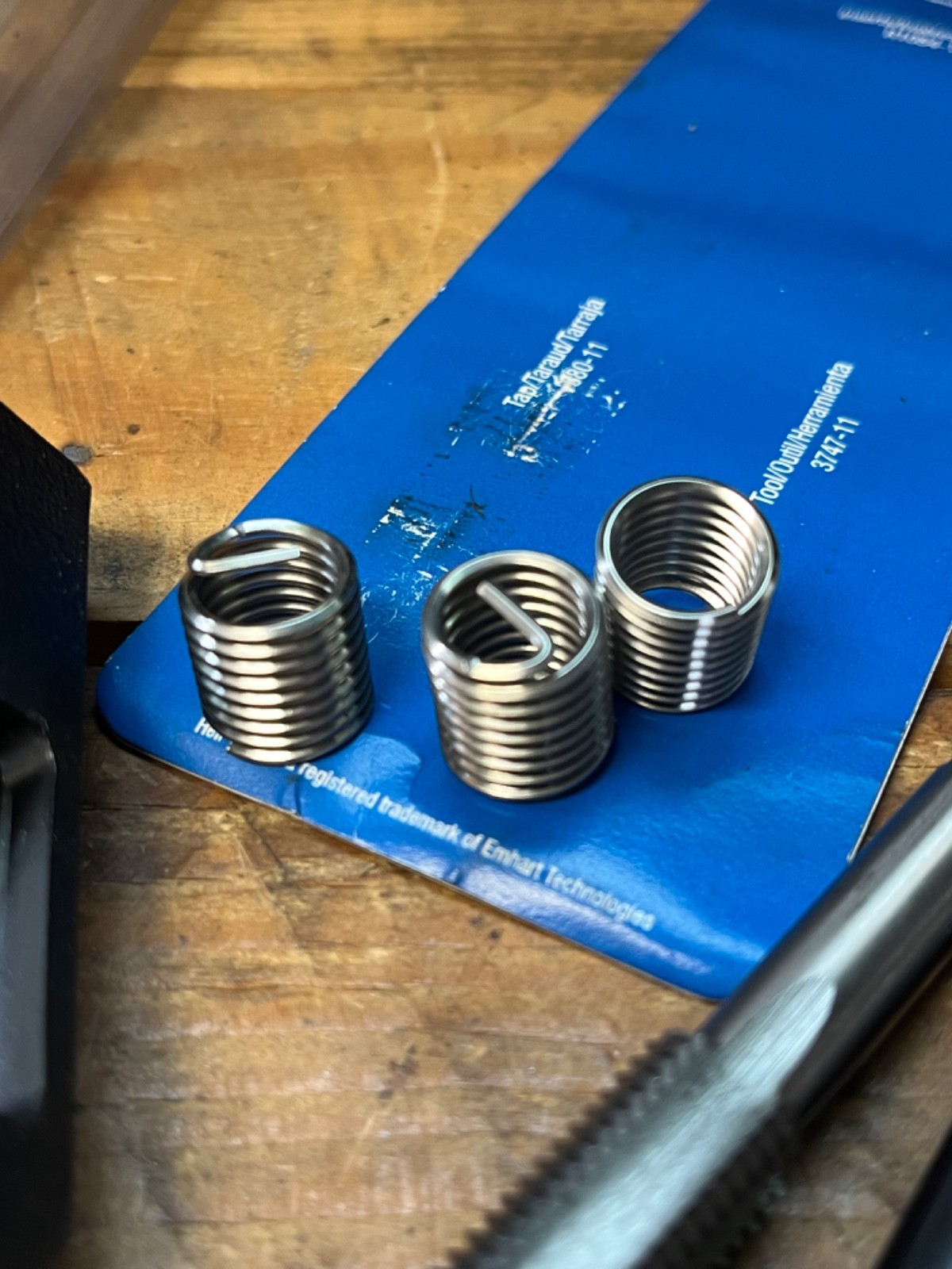 NAPA HeliCoil Thread Repair M11x1.5 770-3190 Used with 3 Coil Thread Inserts