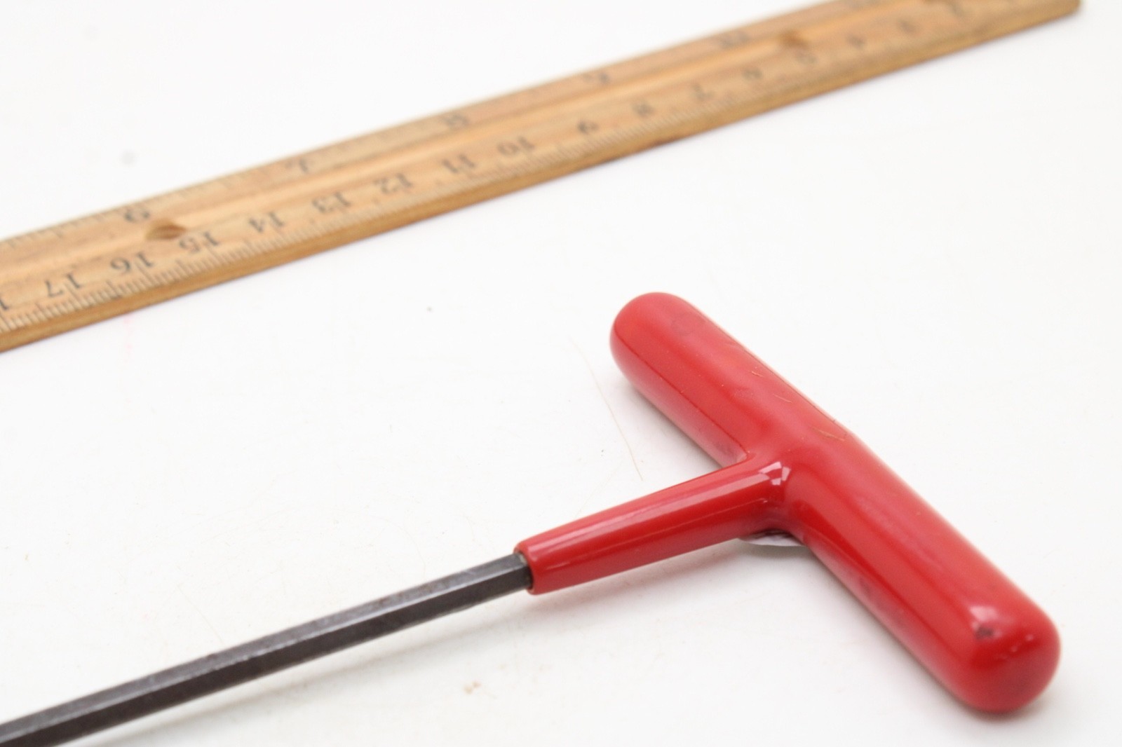 Mac Tools 4mm Metric T-Handle Hex Key Red Handle USA