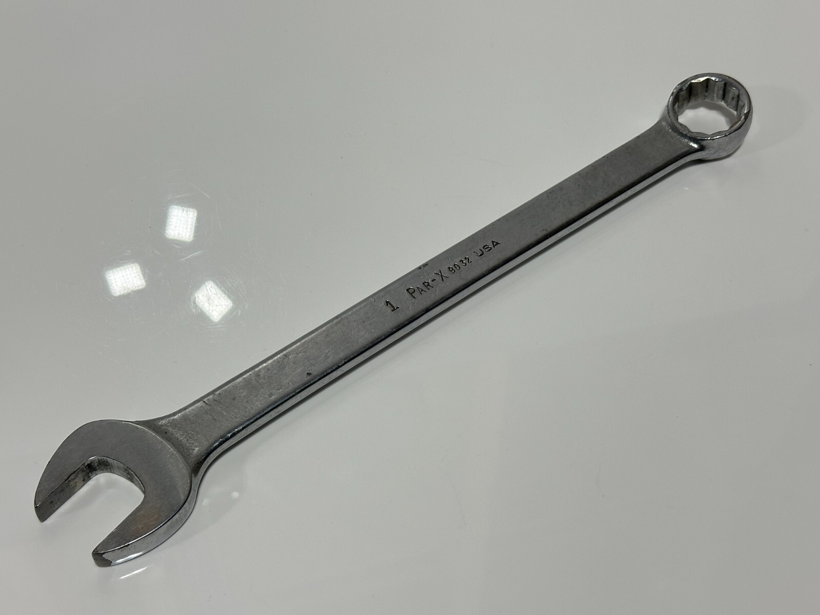 Par-X USA MADE BO32 Standard 1″ SAE Combination Wrench, 12 Point