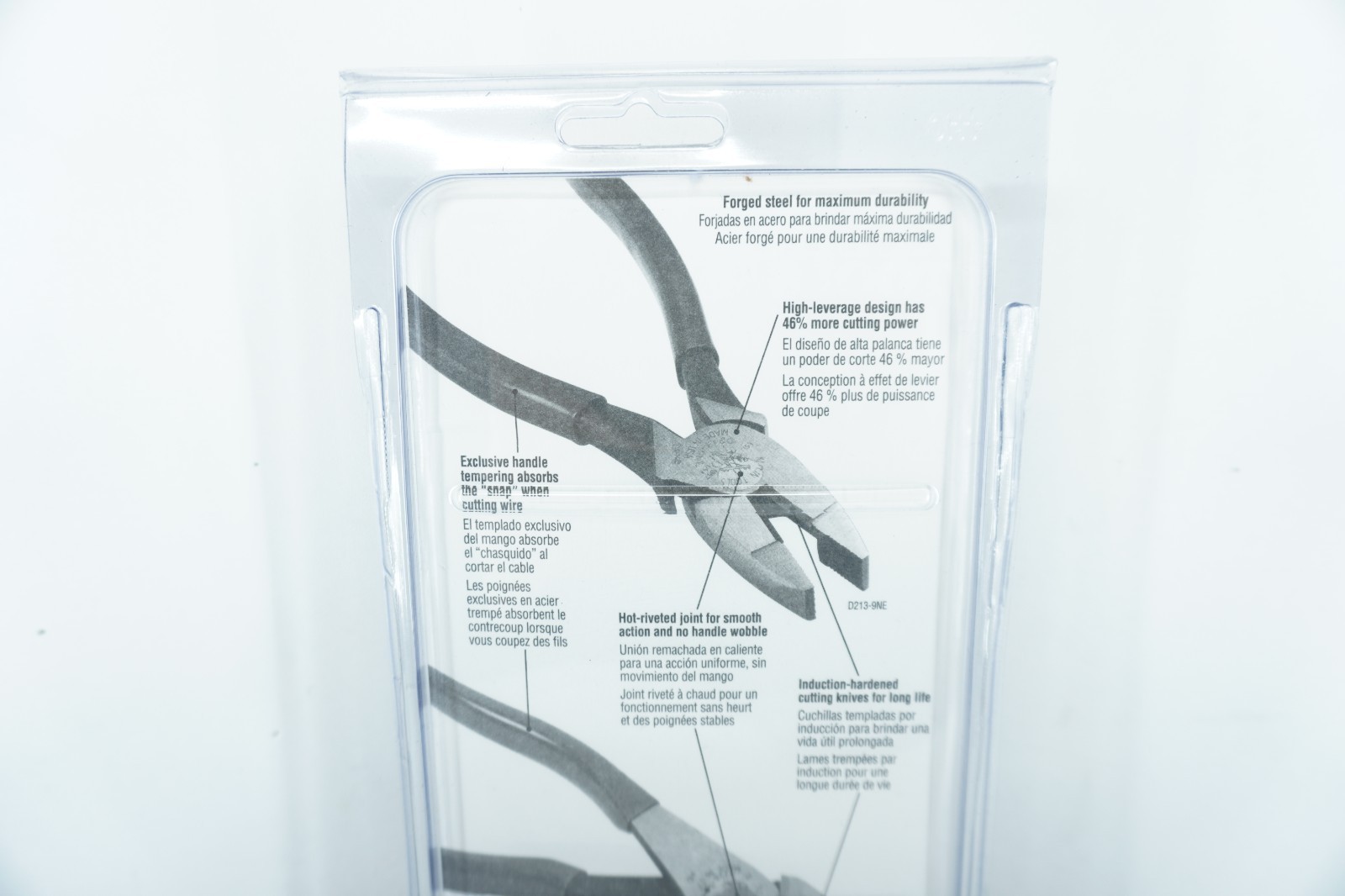 KLEIN TOOLS D2139NE2288 LINEMAN’S PLIERS AND DIAGONAL CUTTERS 2-PIECE KIT NEW
