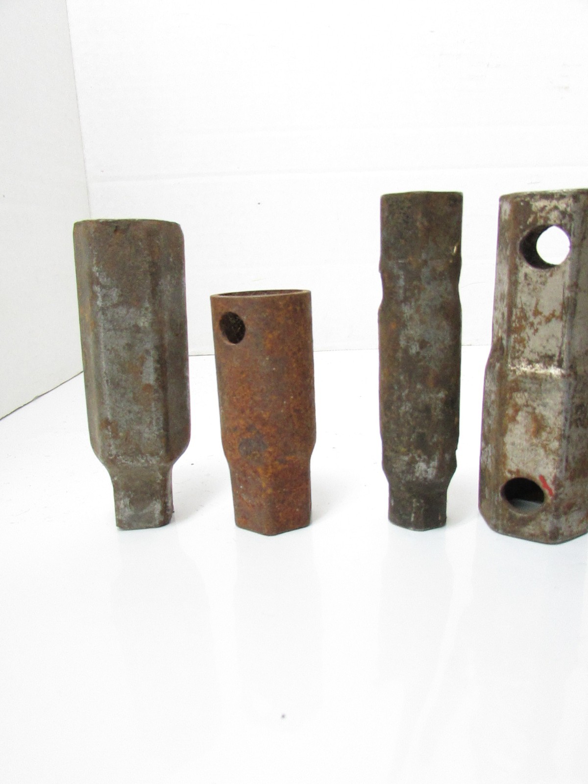 Vintage 11 Pieces Double End Tubular Sockets and Attachments Various Sizes