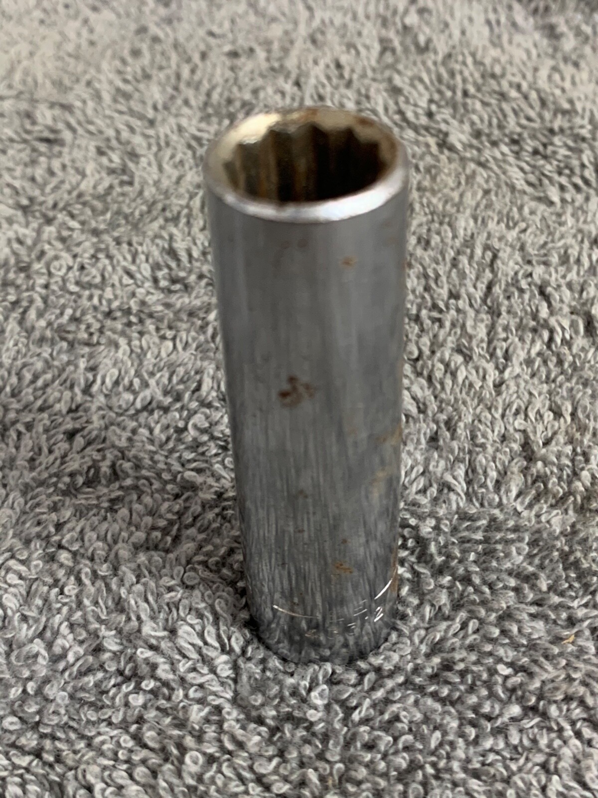 Craftsman USA 1/2″ 12 Point 3/8″ Drive Deep Socket 43312 EE Series