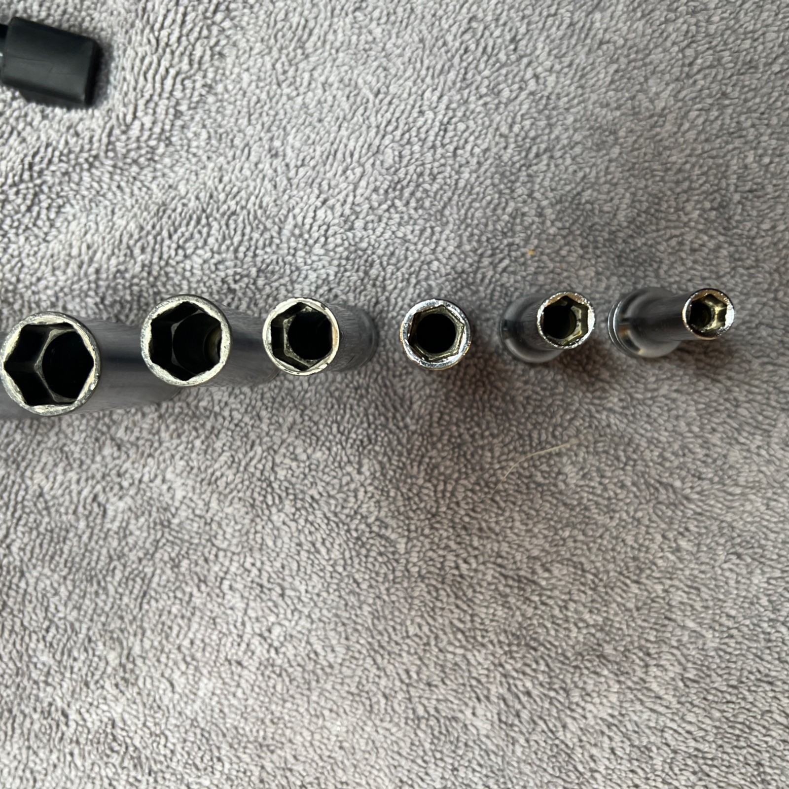 Snap-on 11 pc 3/8″ Drive SAE 6 Point Deep Socket Set 1/4” to 7/8” SFS Series