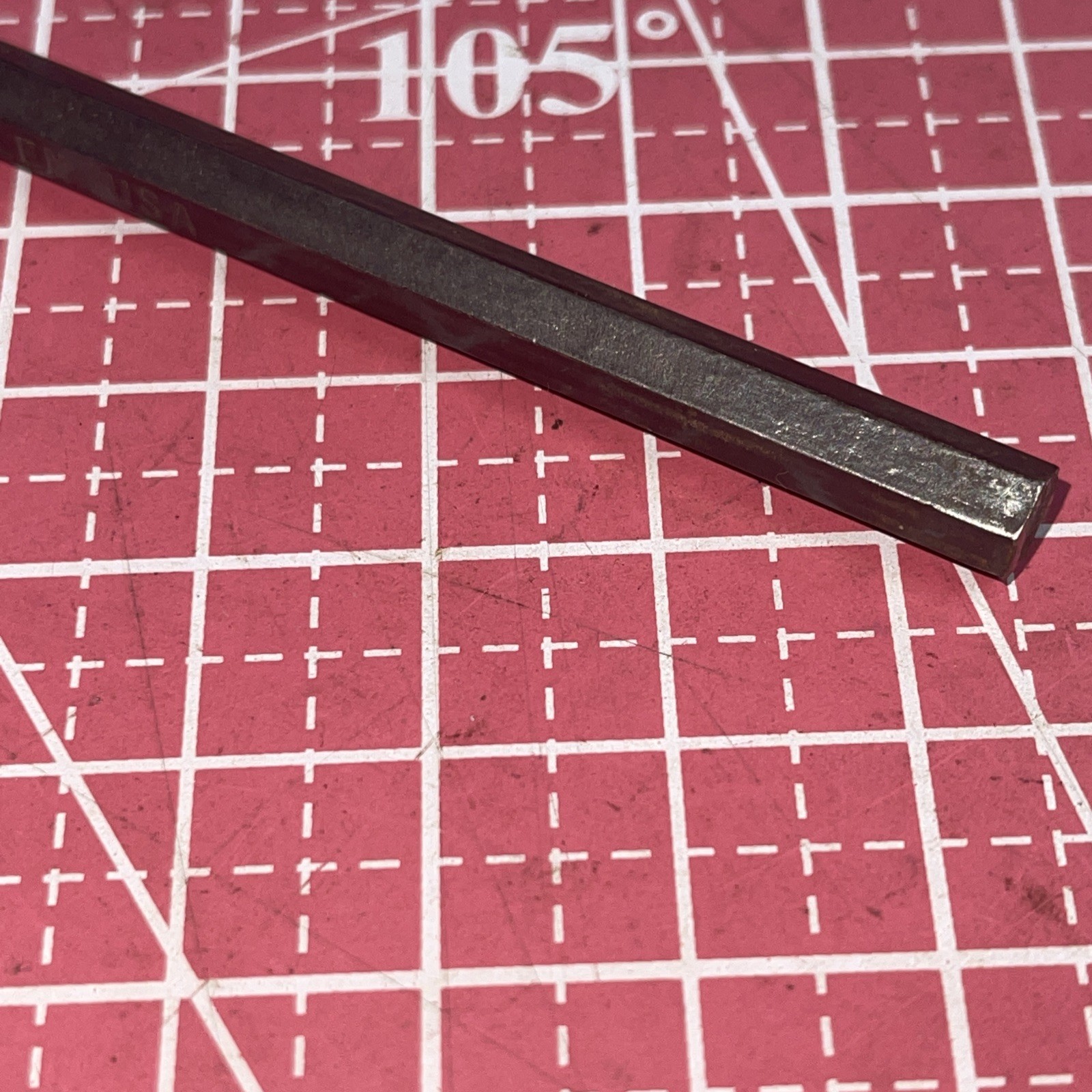 NOS Allen USA 6 MM Metric Hex Key Long Arm Wrench 5 11/16 Overall Length