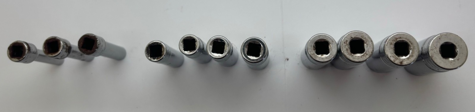 Snap On 112STMMY & 112TMMY 1/4″ Dr- 22pc deep/shallow sockets