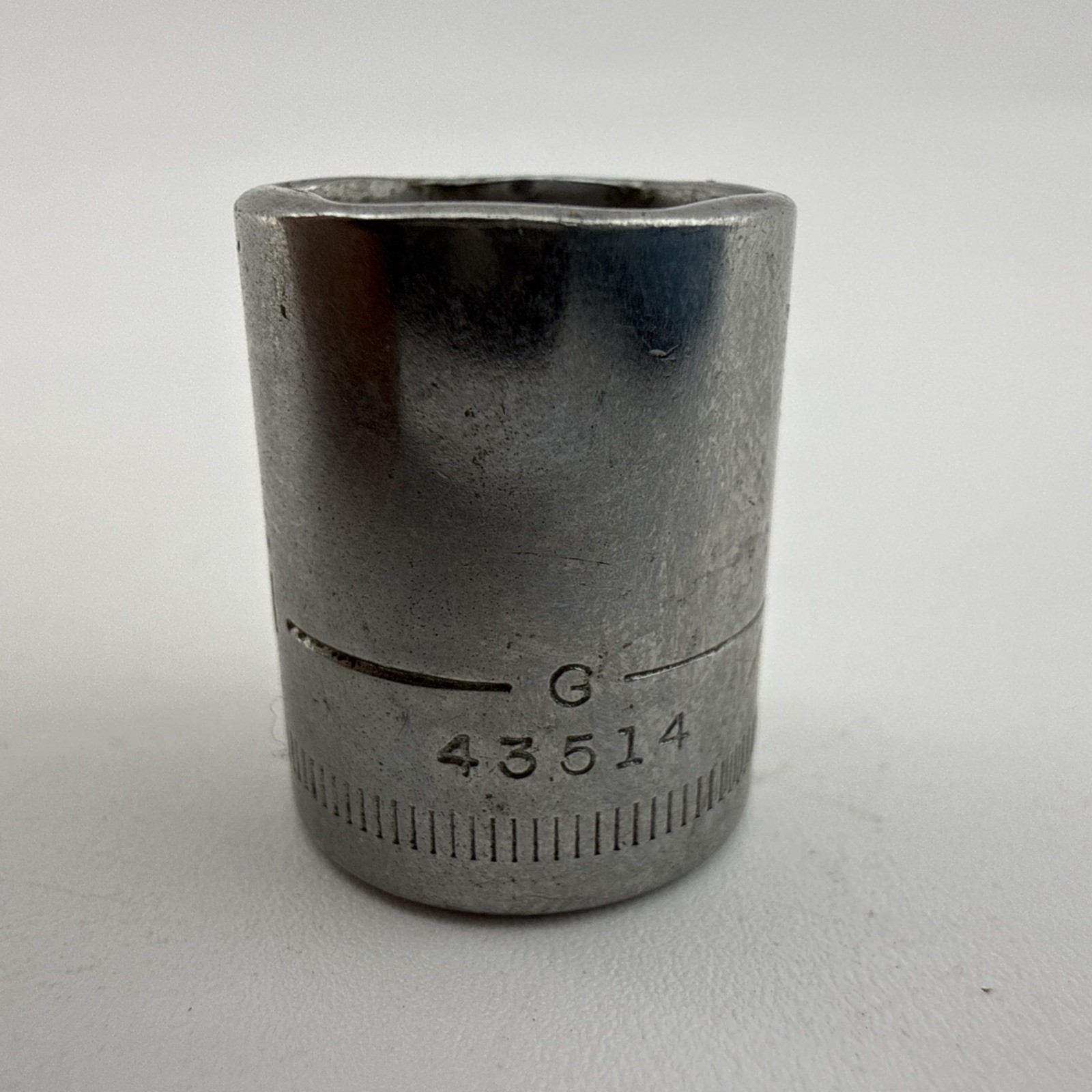 Craftsman 13mm Shallow Socket 1/4″ Drive 6 Point G Series 43514 USA