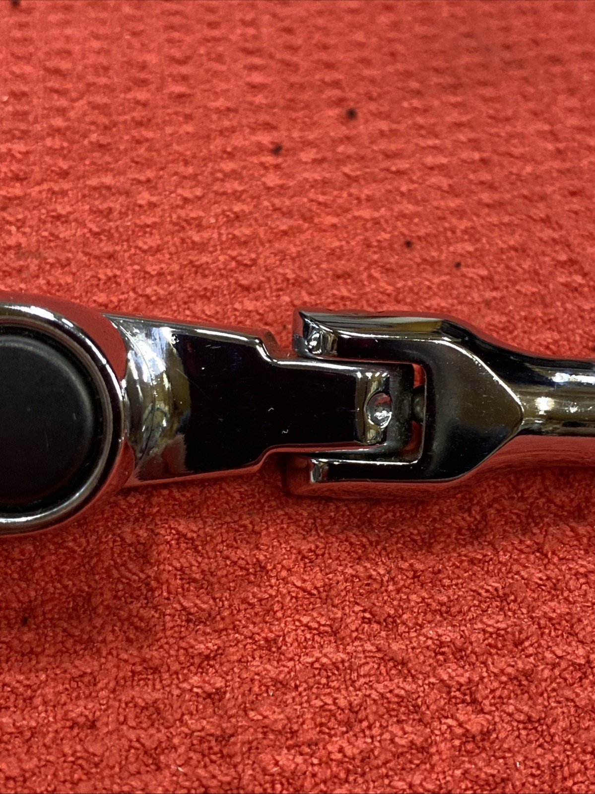 PROTO Tools USA 5267FL (Rare) Indexing Locking Flex Head Red Ratchet, 3/8” Drive