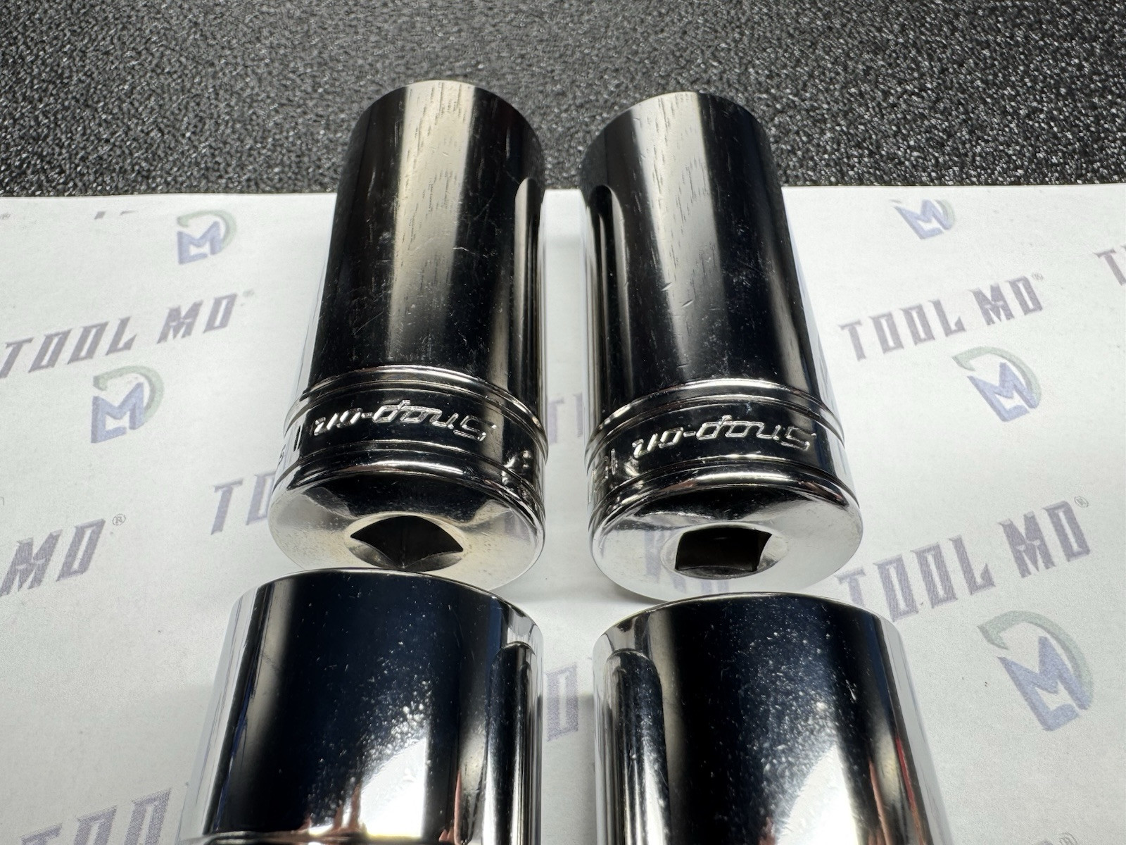 Snap-on Tools NEW 4pc 3/8″ Drive 15/16″ & 1″ SAE Add On Socket Set FS321 SFS321