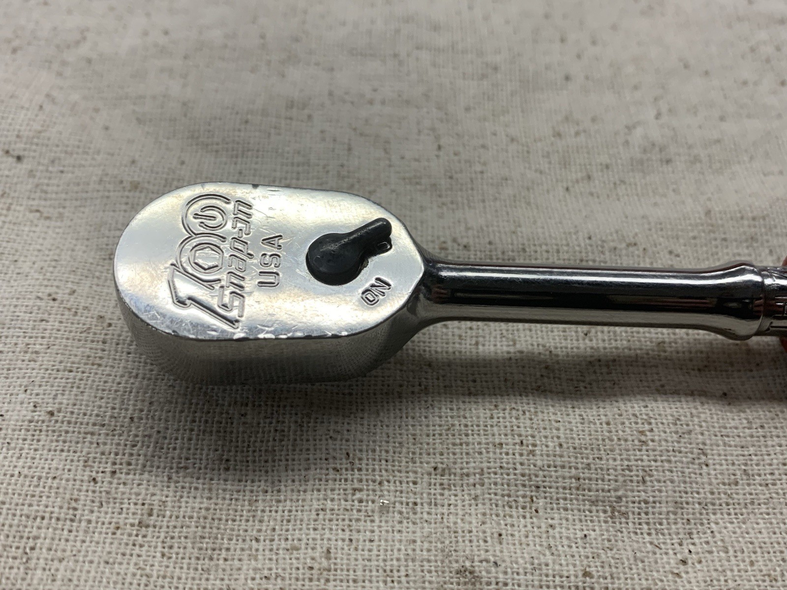 Snap On 1/4” Dr Soft Grip Long Ratchet THL72 100 YEAR ANNIVERSARY #14207