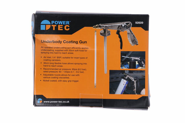 Power-Tec 92609 Underbody Coating Gun Air Operated