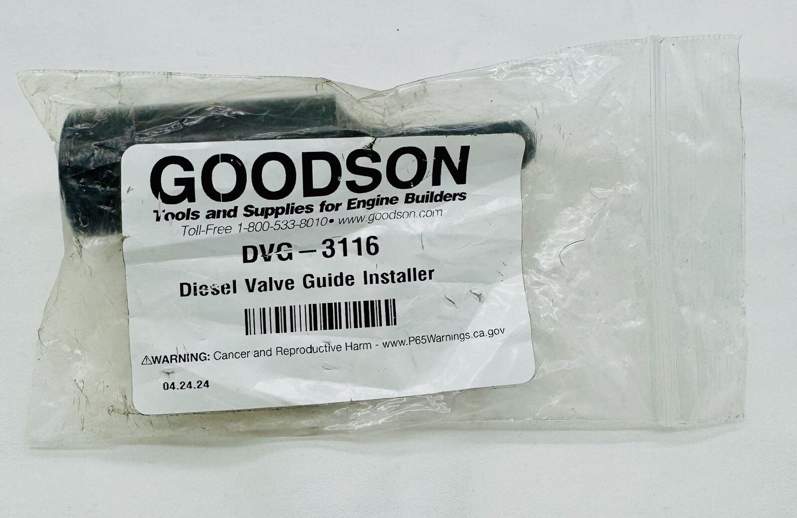 Goodson DVG-3116 Diesel Valve Guide Installer