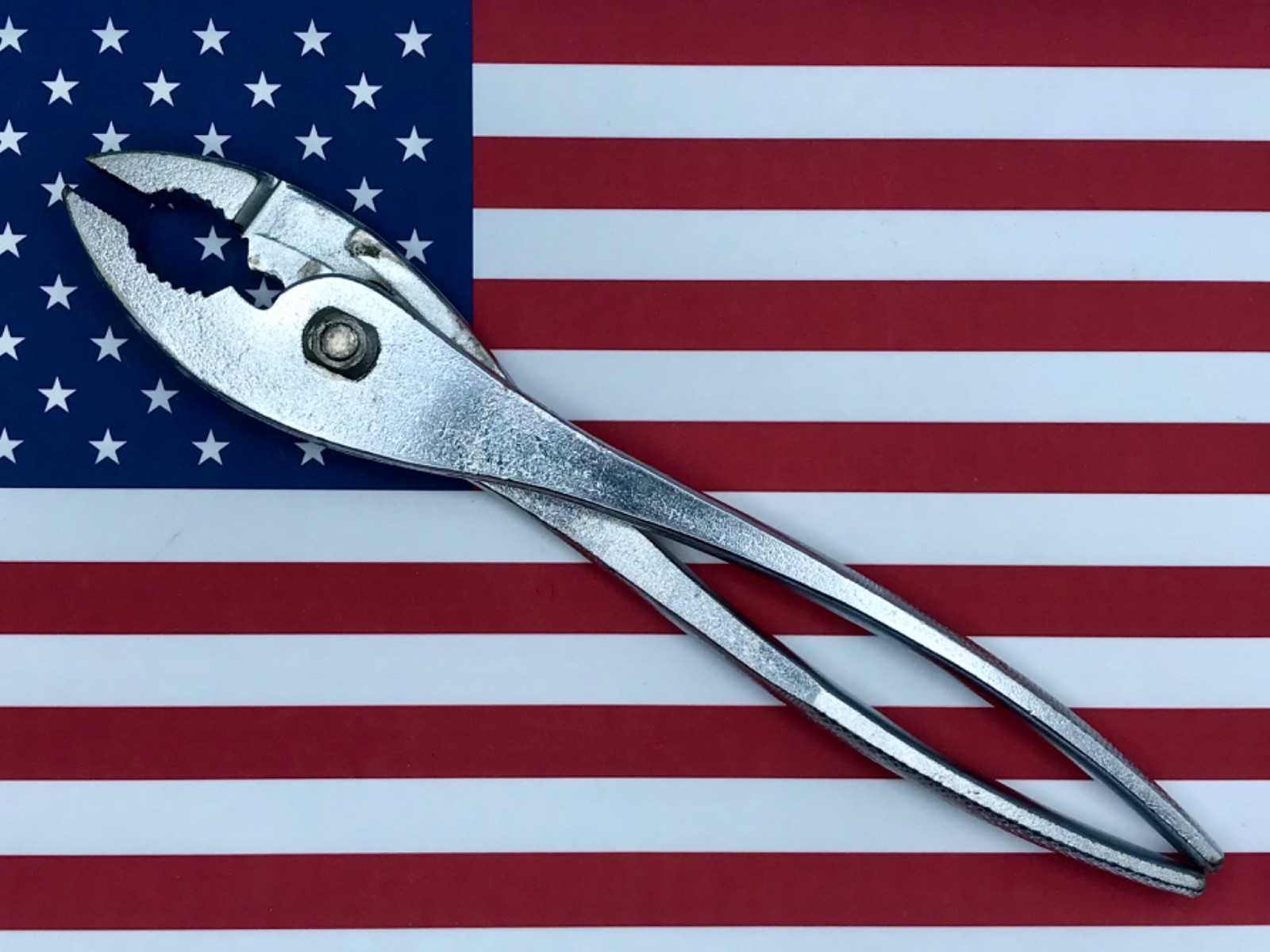 Vintage Lectrolite 10” Slip Joint Pliers, No. 10-N, USA 🇺🇸