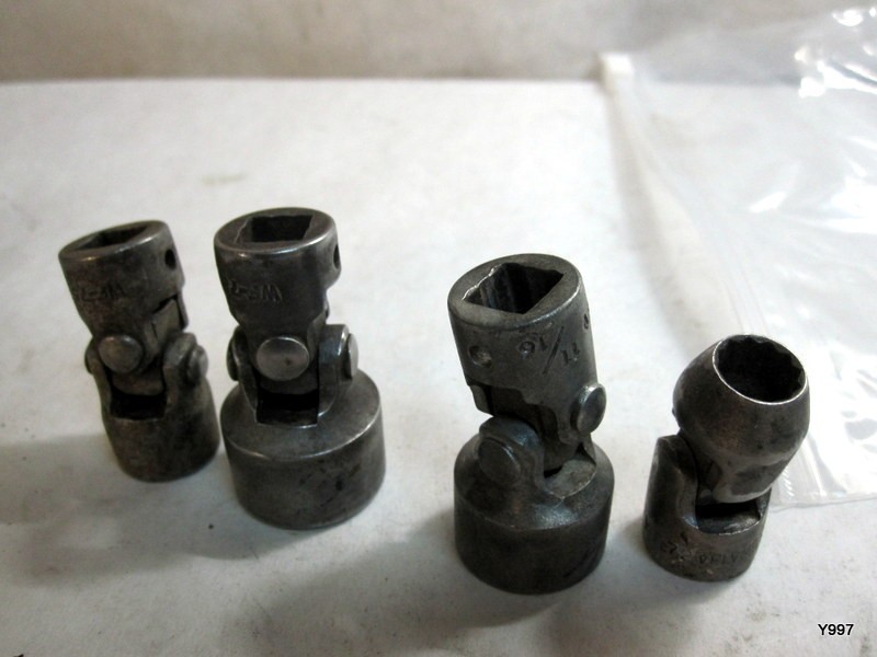 Plomb 5-piece swivel socket set 3/8” drive 12-point