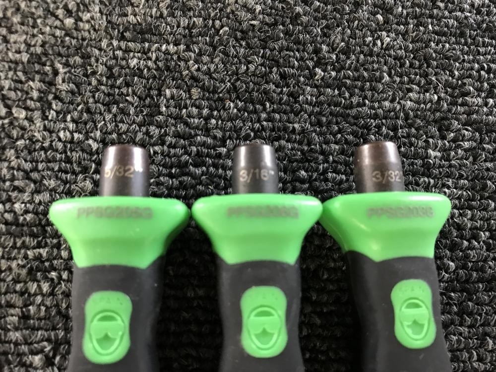 Snap-on Punch and Chisel Set of 10 PPCSG710G Soft Grip