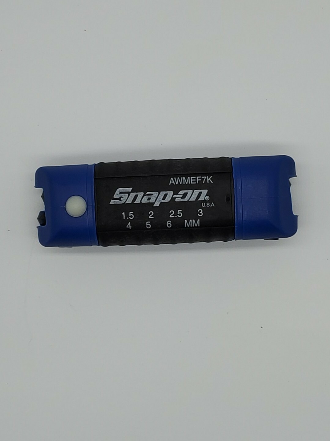 Snap On Tools Folding METRIC Hex Wrench Set Plastic Handle AWMEF7K -7 keys NEW!!