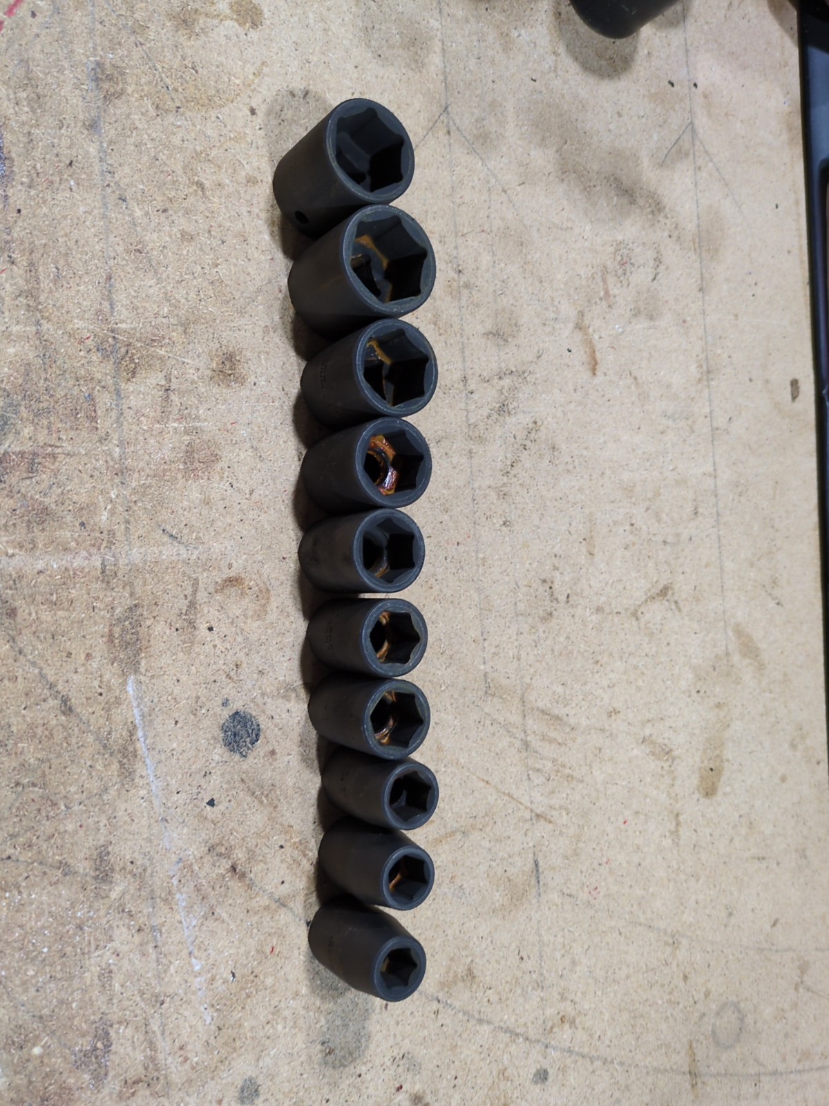 Various Size Impact Sockets Unbranded 1/2 Drive SAE Or Metric See List