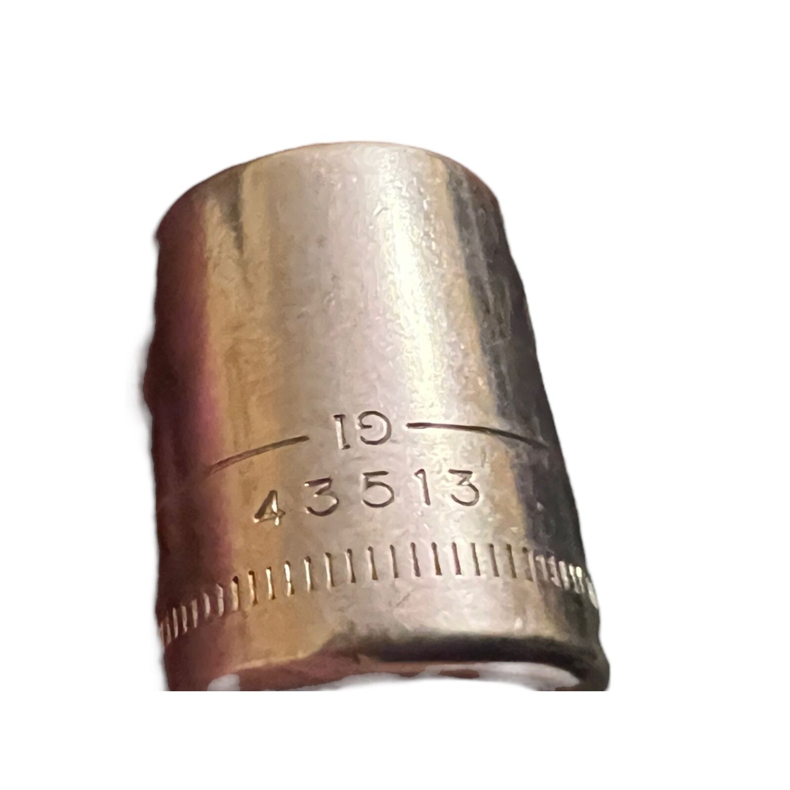 Lot of 3 Vintage Craftsman Metric Shallow Sockets 6 pt 1/4 drive 43514 43502
