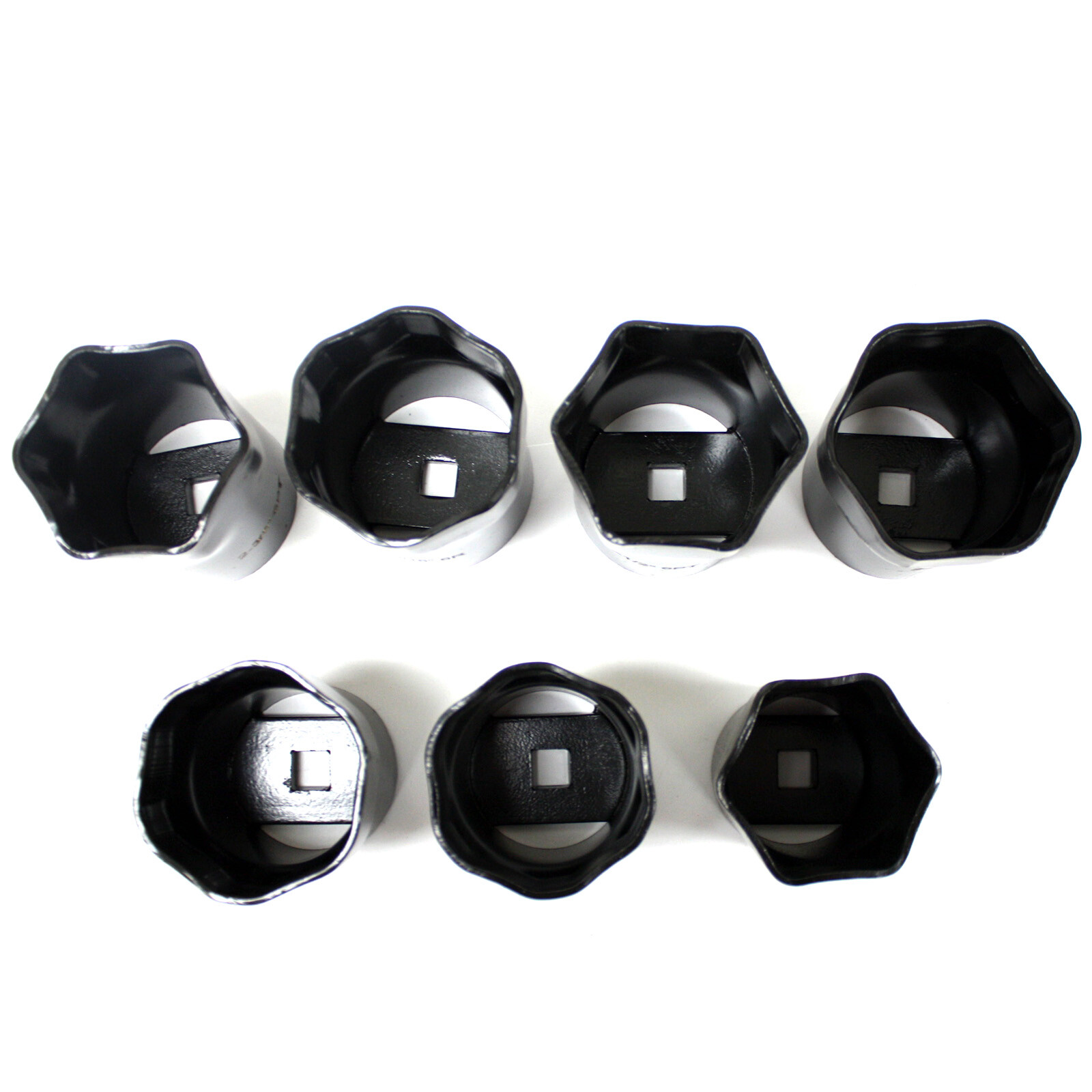7pc Thin Wall Wheel Bearing Axle Lock Nut Socket Set Toyota FORD F150 F250 F350