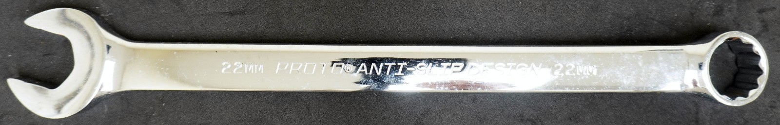 3 Proto 12-Point Professional Anti-Slip Combination Wrenches 21mm, 22mm, 24mm