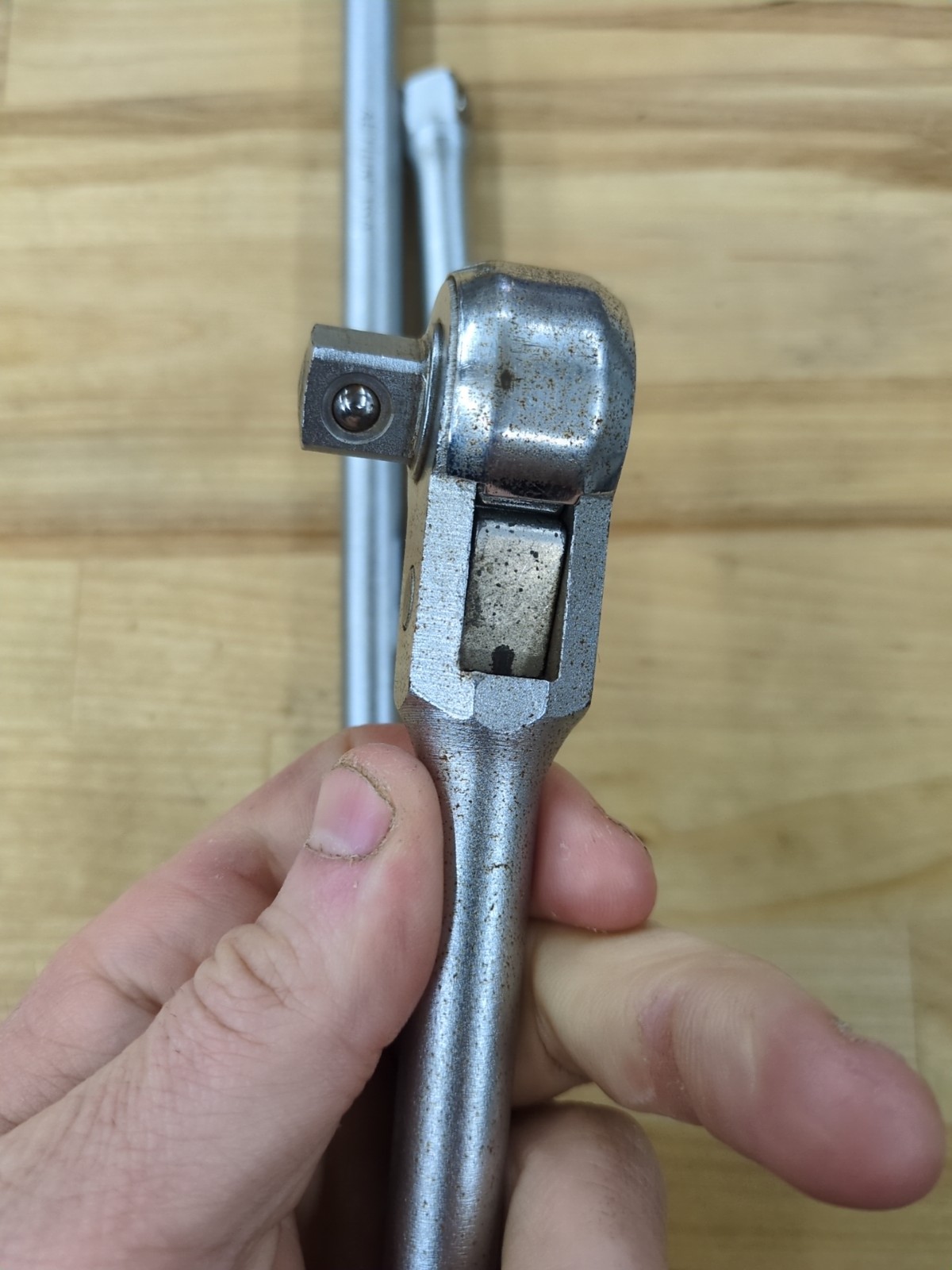 Vintage Action 1/2″ Drive Ratchet #77A, Action Breaker Bar #16A + 5″ Ext 53A