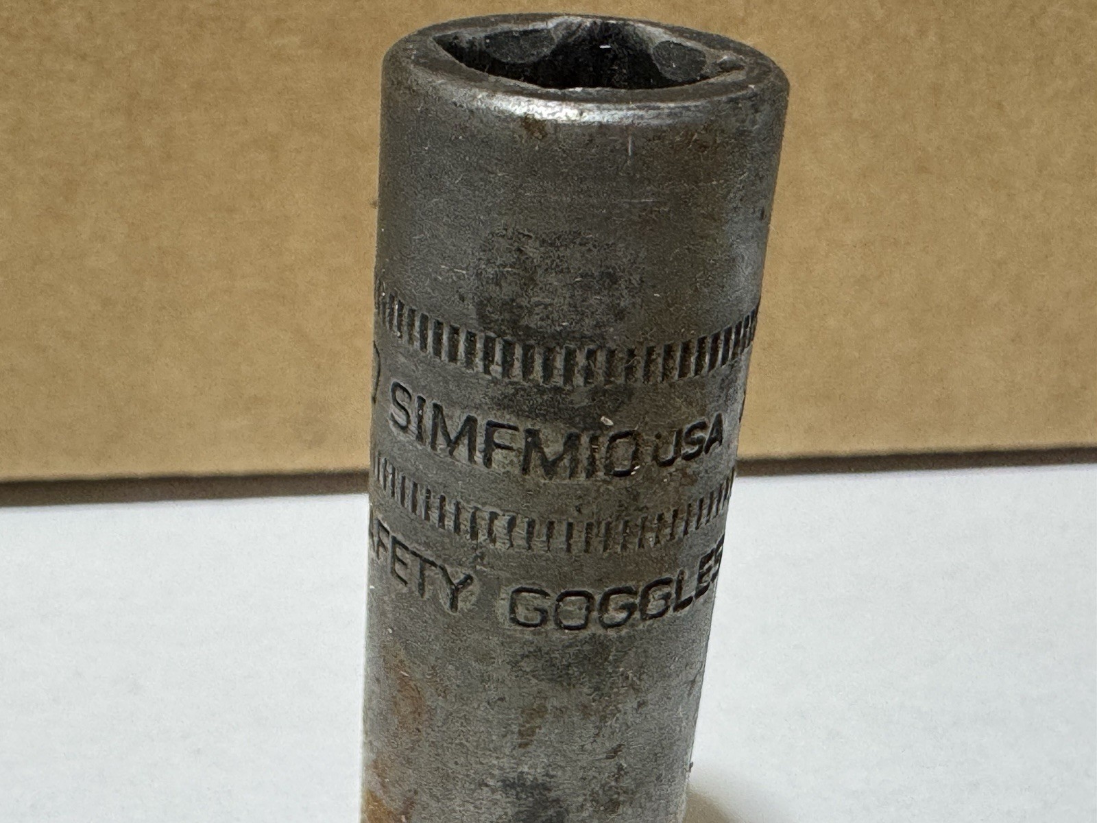 Snap-on Tools USA 3/8 Drive 10mm Metric Deep 6 Point Impact Socket SIMFM10