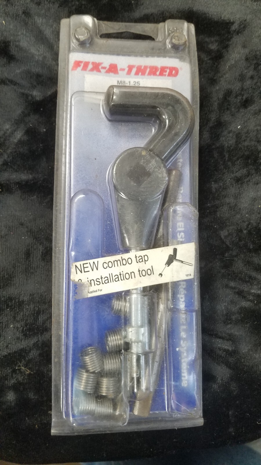 Vintage Fix-A Thred M8-1.25 In Package
