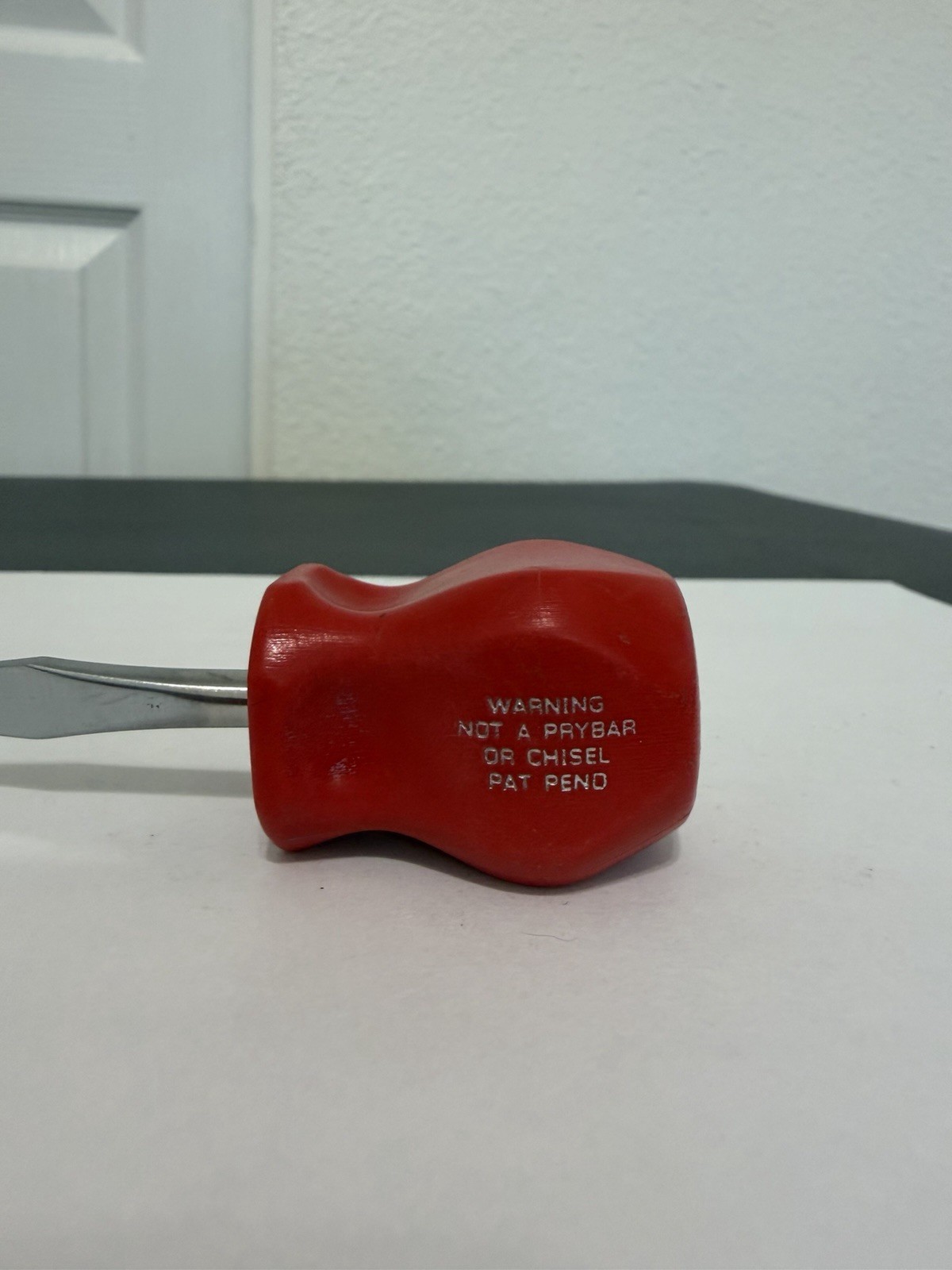 SNAPON SDD1 Phillips head Stub Red Screwdriver