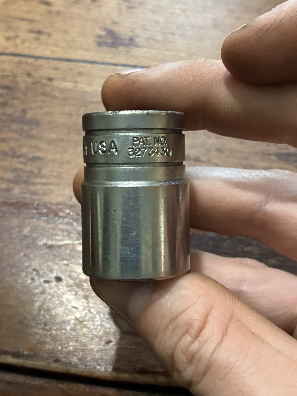 Snap-On Tools USA 1/2 Drive 6PT SAE 3/4″ Socket TW-241 Vintage Underline Logo