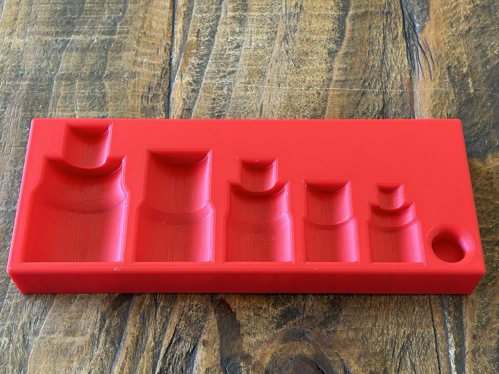 Custom Tray For Snap On 1206GS 6 Pc Combination Square Drive Adaptor Set