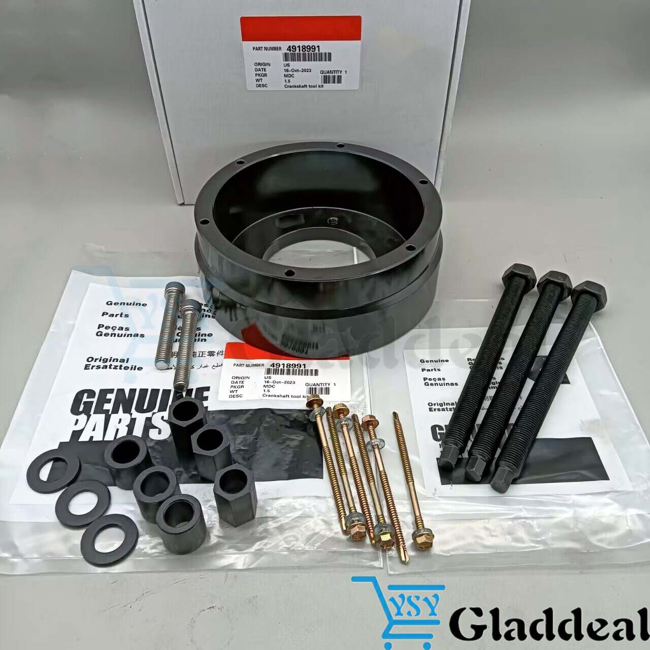 Genuine For Cummins ISX12 ISX15 Front Crankshaft Seal & Wear Sleeve Remover