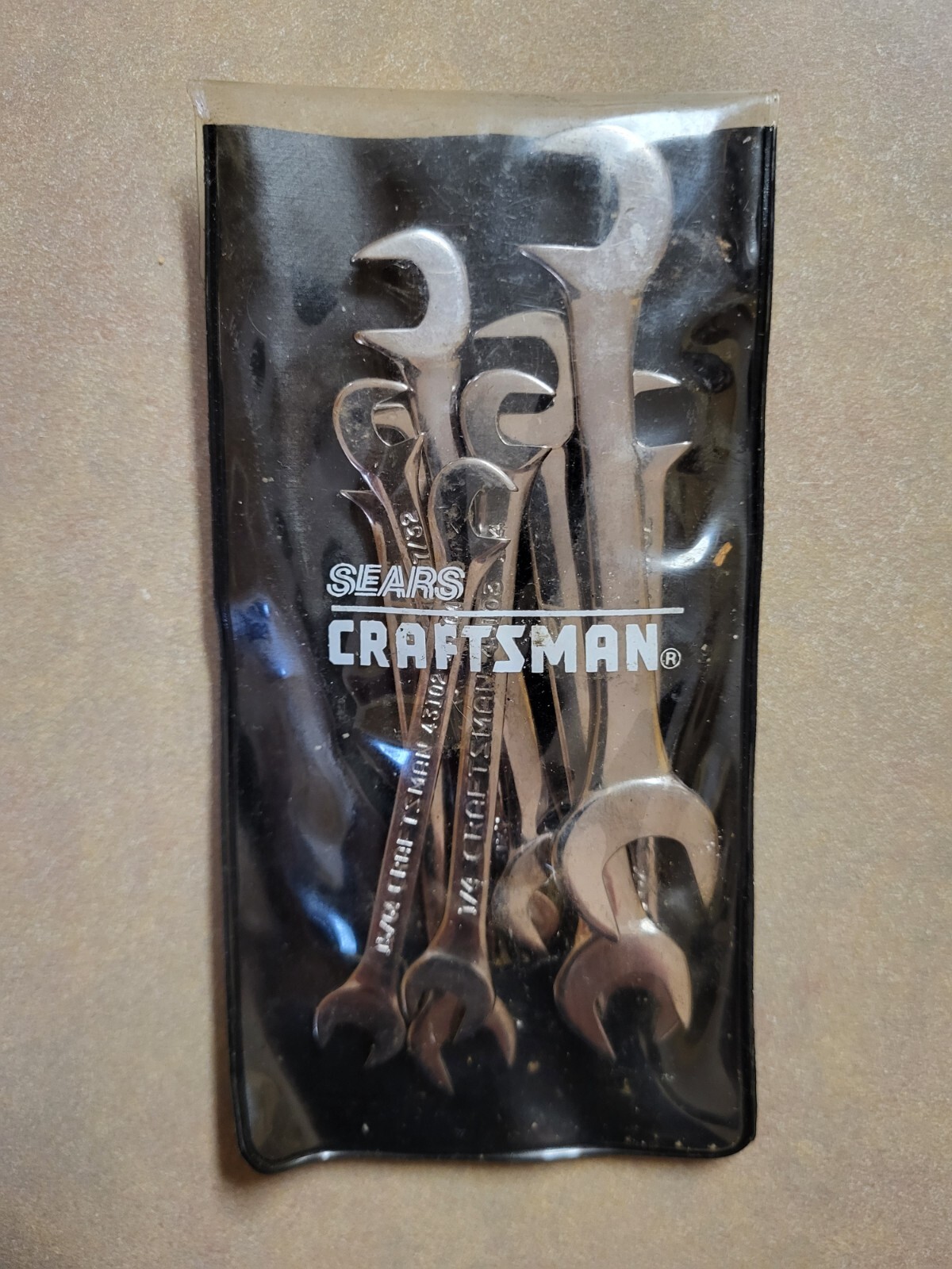 CRAFTSMAN #4306 SAE Open End 8pc Ignition Wrench Set – 7/32″ – 7/16″ – USA