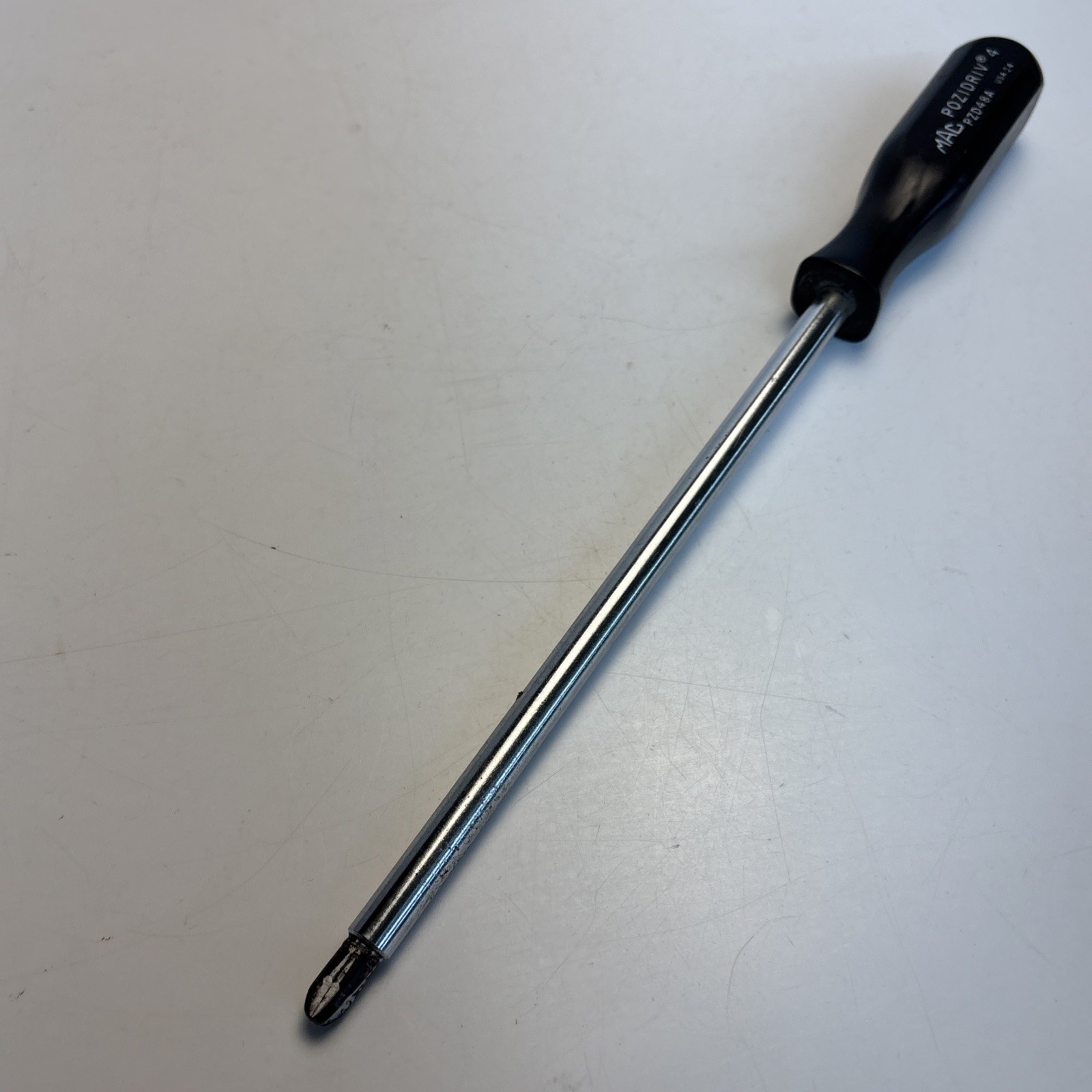 Vintage MAC Tools PZD48A Pozidriv #4 Screwdriver USA Long Shaft